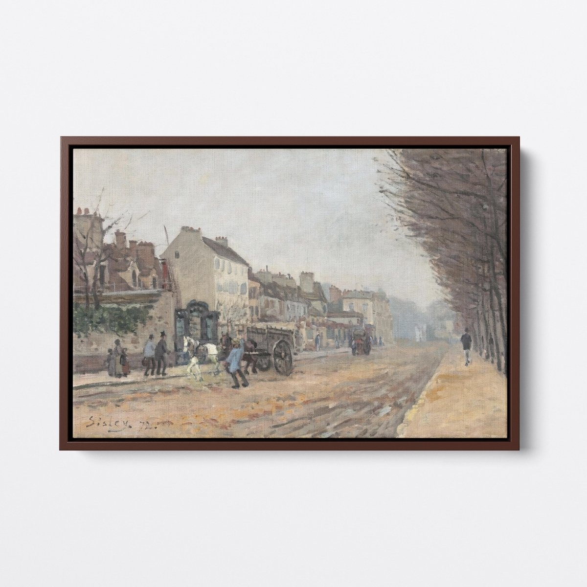 Boulevard Héloïse, Argenteuil | Alfred Sisley | Ave Legato Art Prints