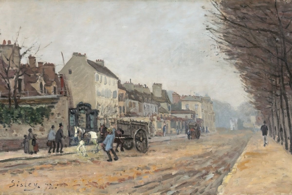 Boulevard Héloïse, Argenteuil | Alfred Sisley | Ave Legato Art Prints