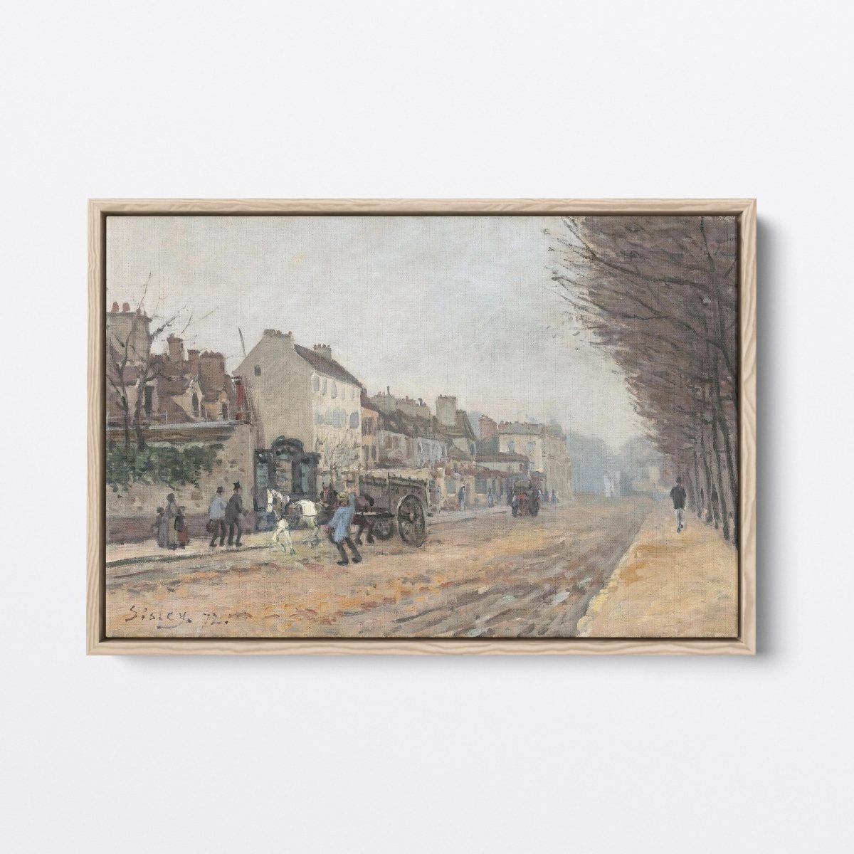 Boulevard Héloïse, Argenteuil | Alfred Sisley | Ave Legato Art Prints