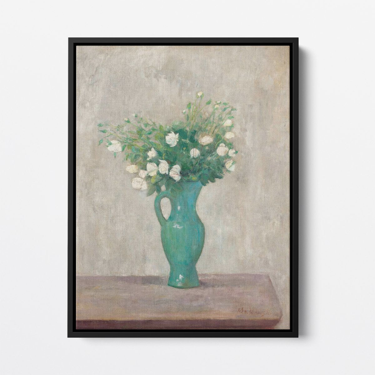 Bouquet in a Green Flower Vase | Tadeusz Makowski | Ave Legato Art Prints