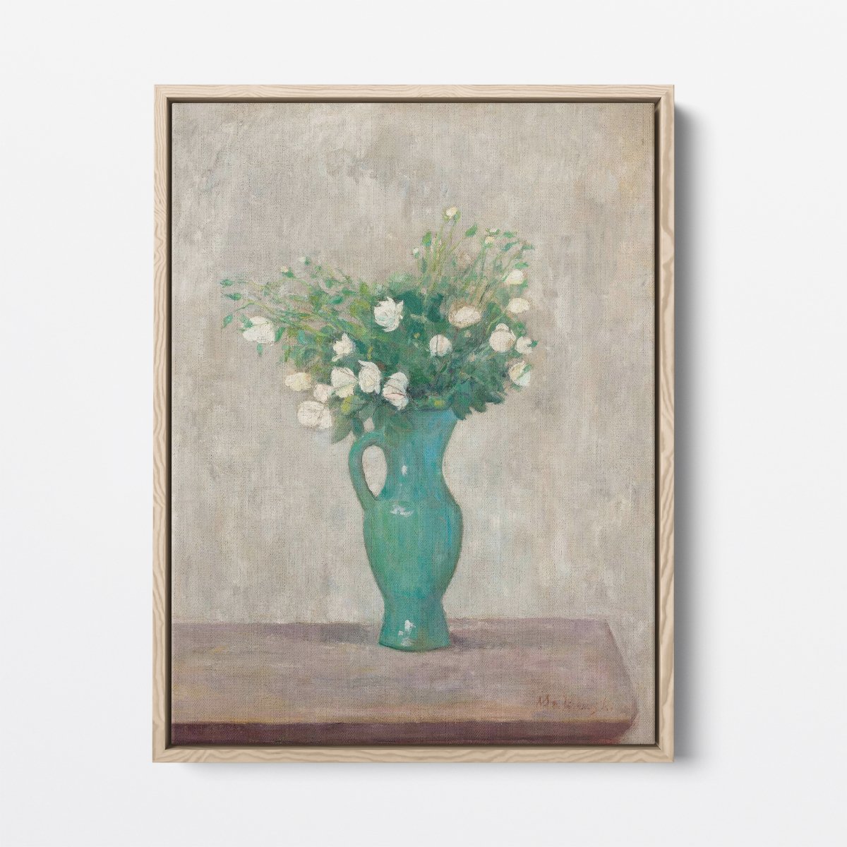 Bouquet in a Green Flower Vase | Tadeusz Makowski | Ave Legato Art Prints