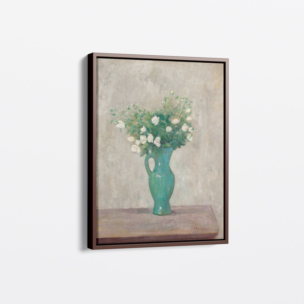 Bouquet in a Green Flower Vase | Tadeusz Makowski | Ave Legato Art Prints