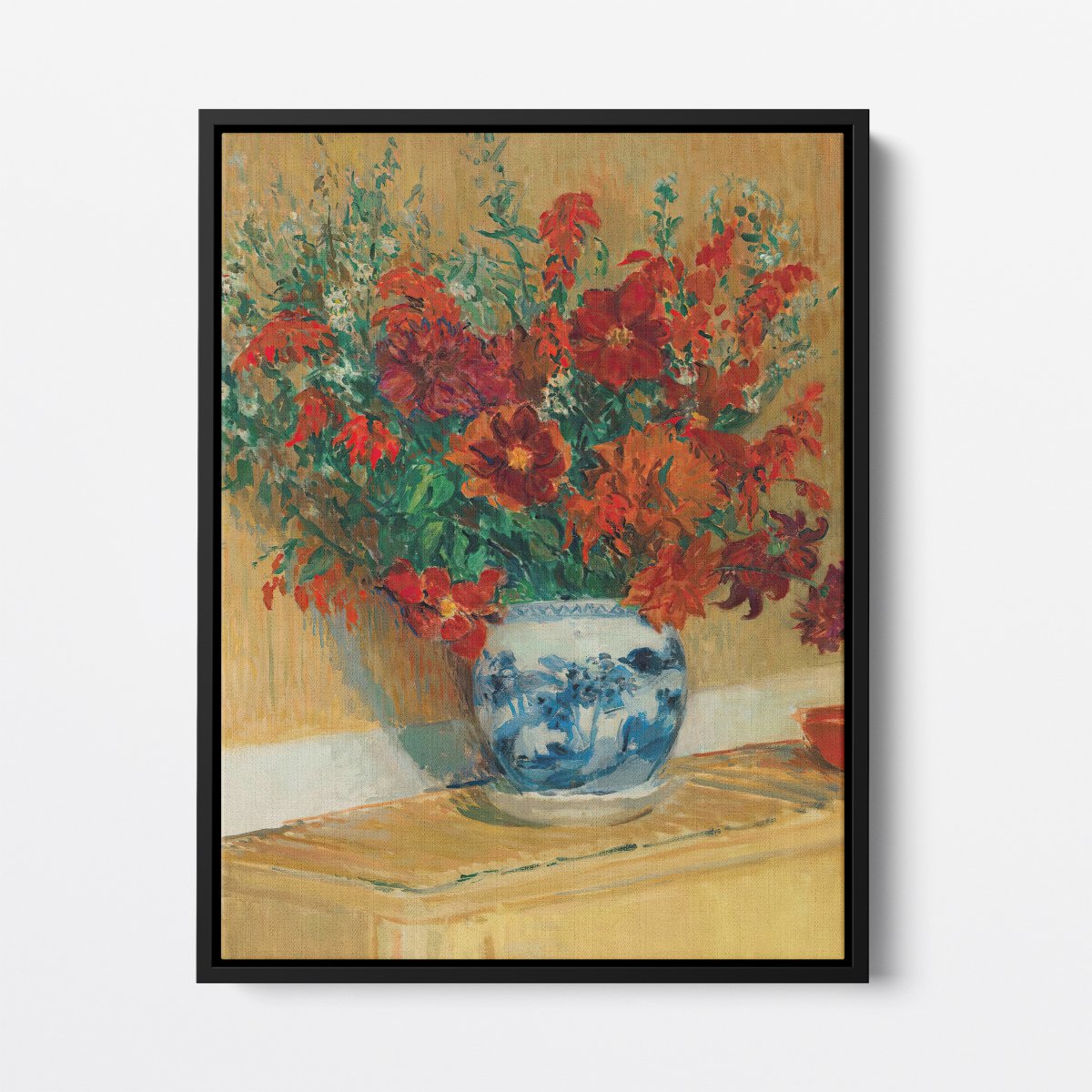 Bouquet of Flowers in a Blue Vase | Jacques - Émile Blanche | Ave Legato Art Prints