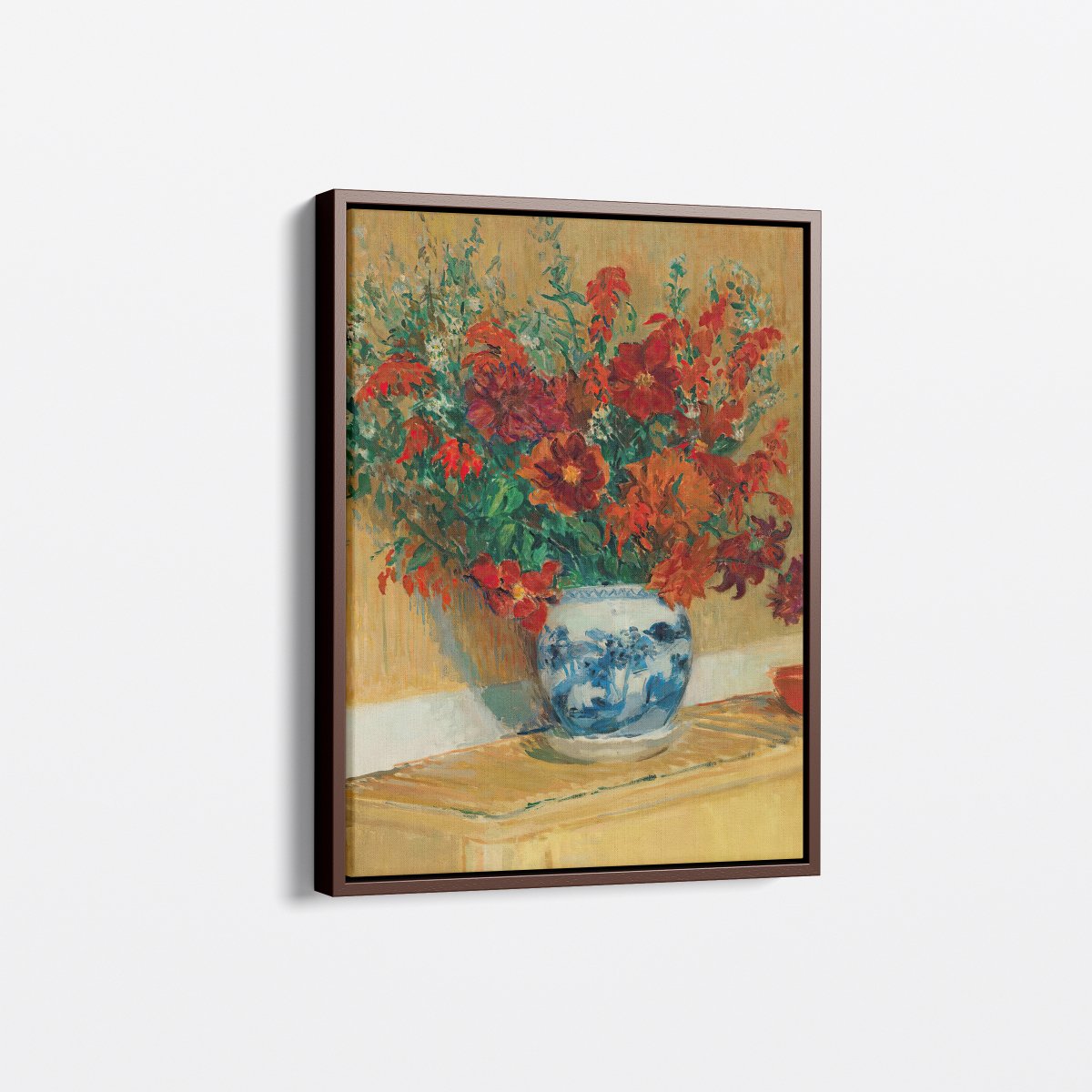 Bouquet of Flowers in a Blue Vase | Jacques - Émile Blanche | Ave Legato Art Prints