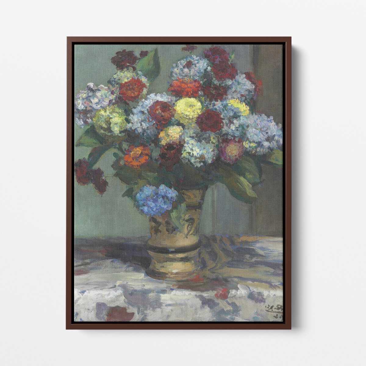 Bouquet of Flowers with Hydrangeas | Jacques - Émile Blanche | Ave Legato Art Prints