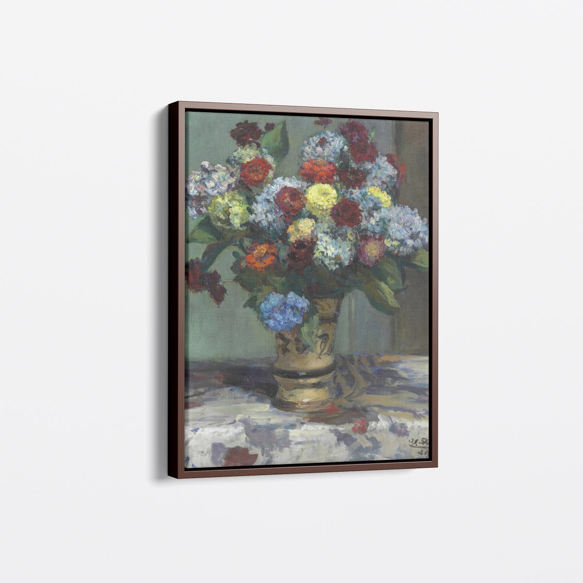 Bouquet of Flowers with Hydrangeas | Jacques - Émile Blanche | Ave Legato Art Prints