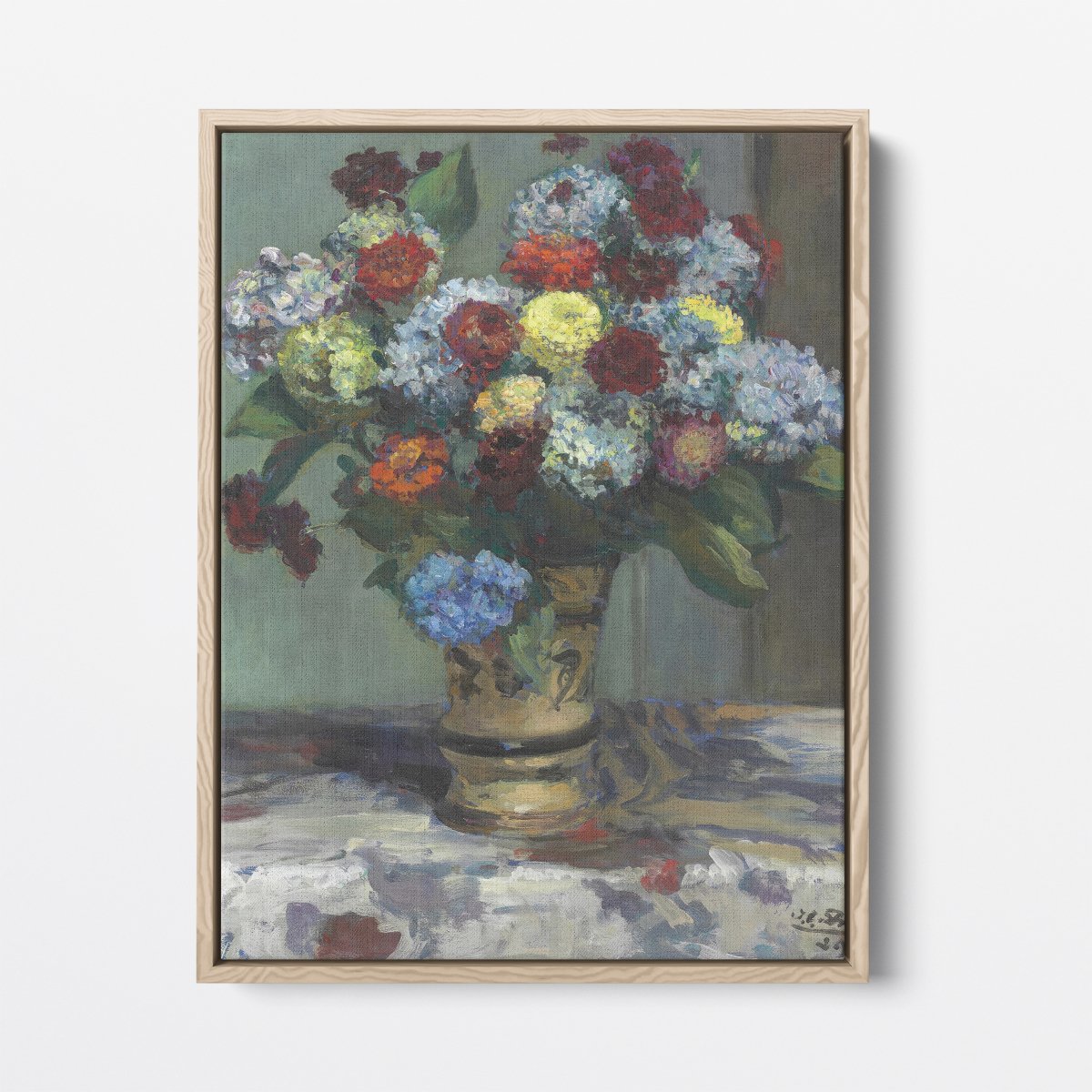 Bouquet of Flowers with Hydrangeas | Jacques - Émile Blanche | Ave Legato Art Prints