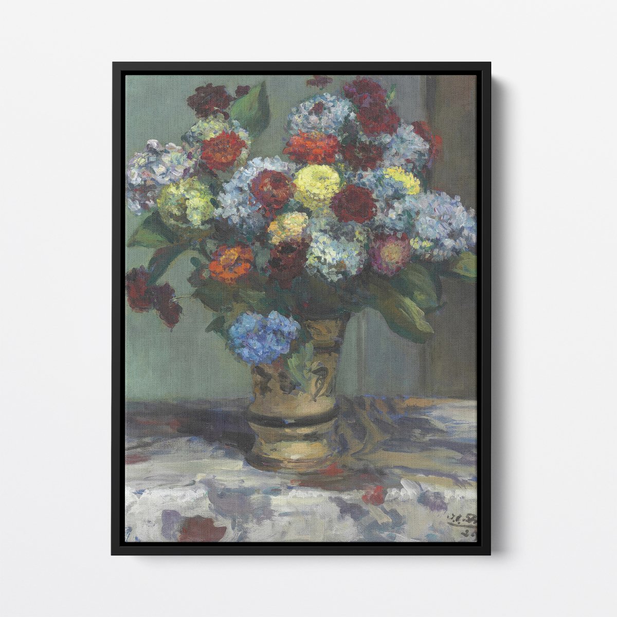 Bouquet of Flowers with Hydrangeas | Jacques - Émile Blanche | Ave Legato Art Prints