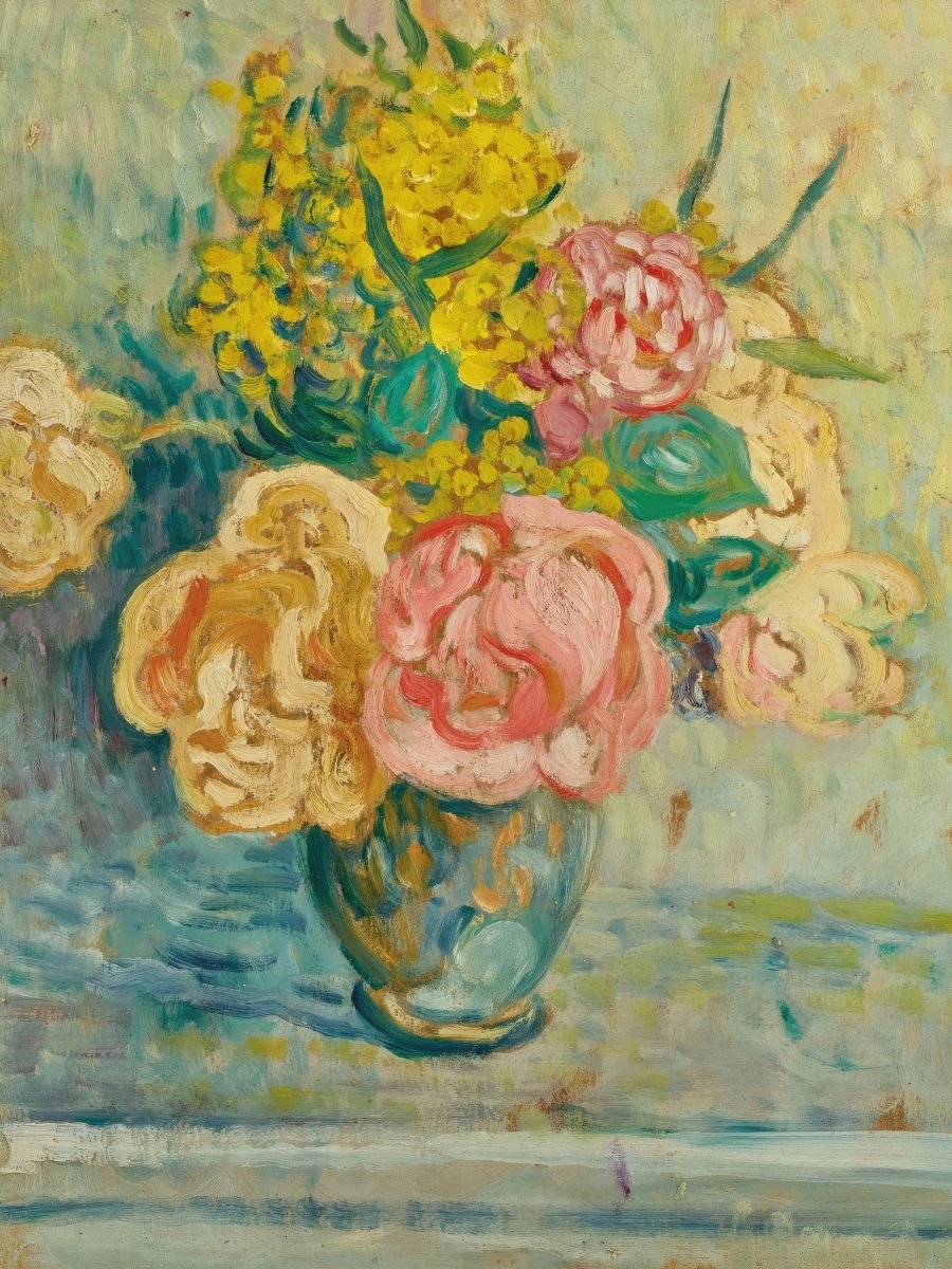 Bouquet of Roses and Mimosas | Louis Valtat | Ave Legato Art Prints