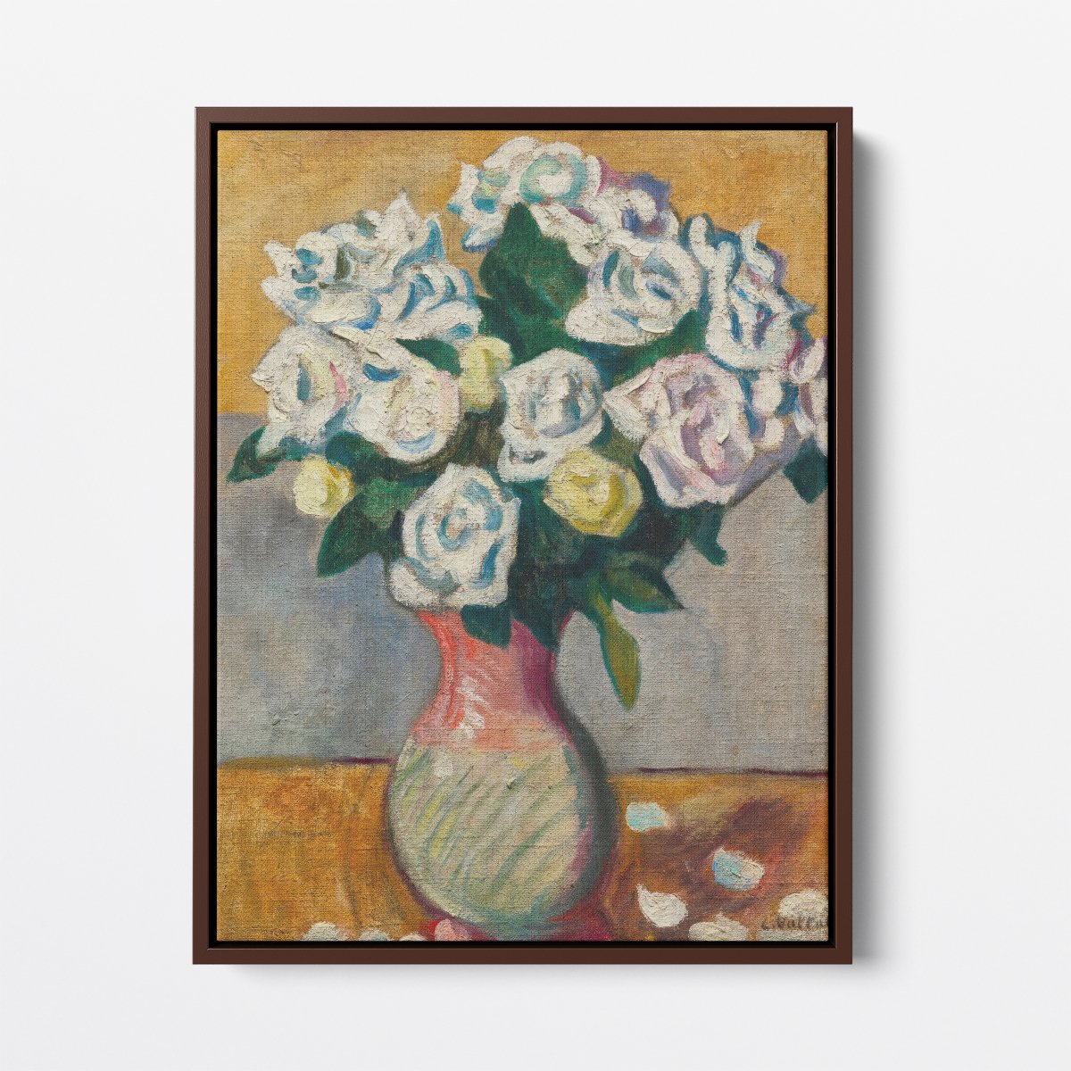 Bouquet of White Roses | Louis Valtat | Ave Legato Art Prints