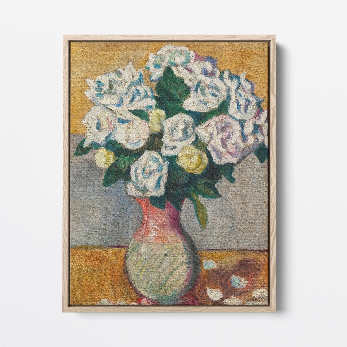 Bouquet of White Roses | Louis Valtat | Ave Legato Art Prints