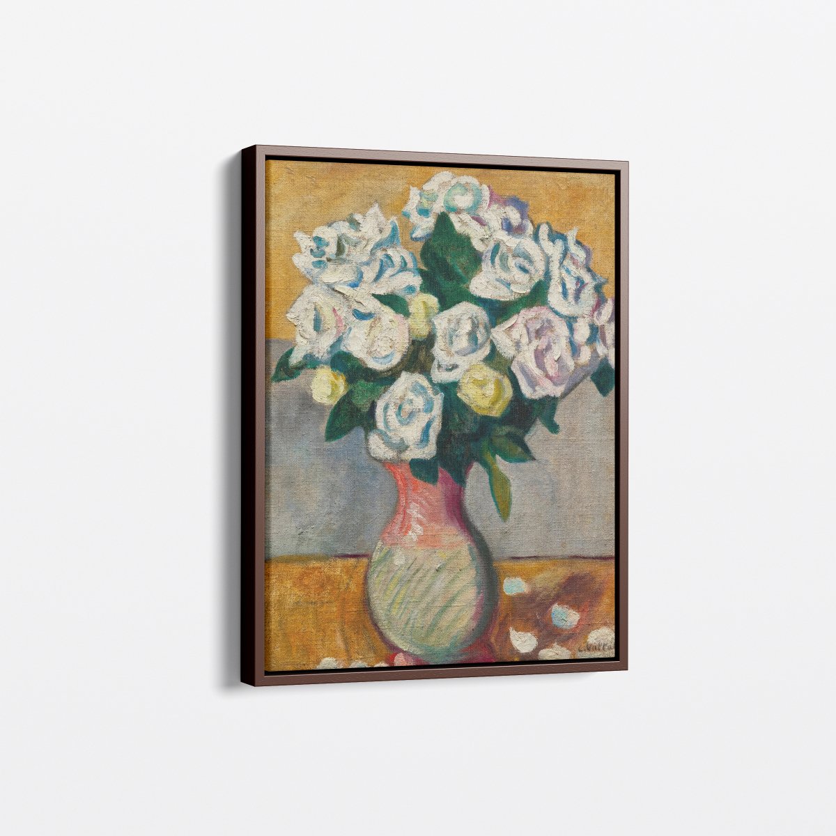 Bouquet of White Roses | Louis Valtat | Ave Legato Art Prints