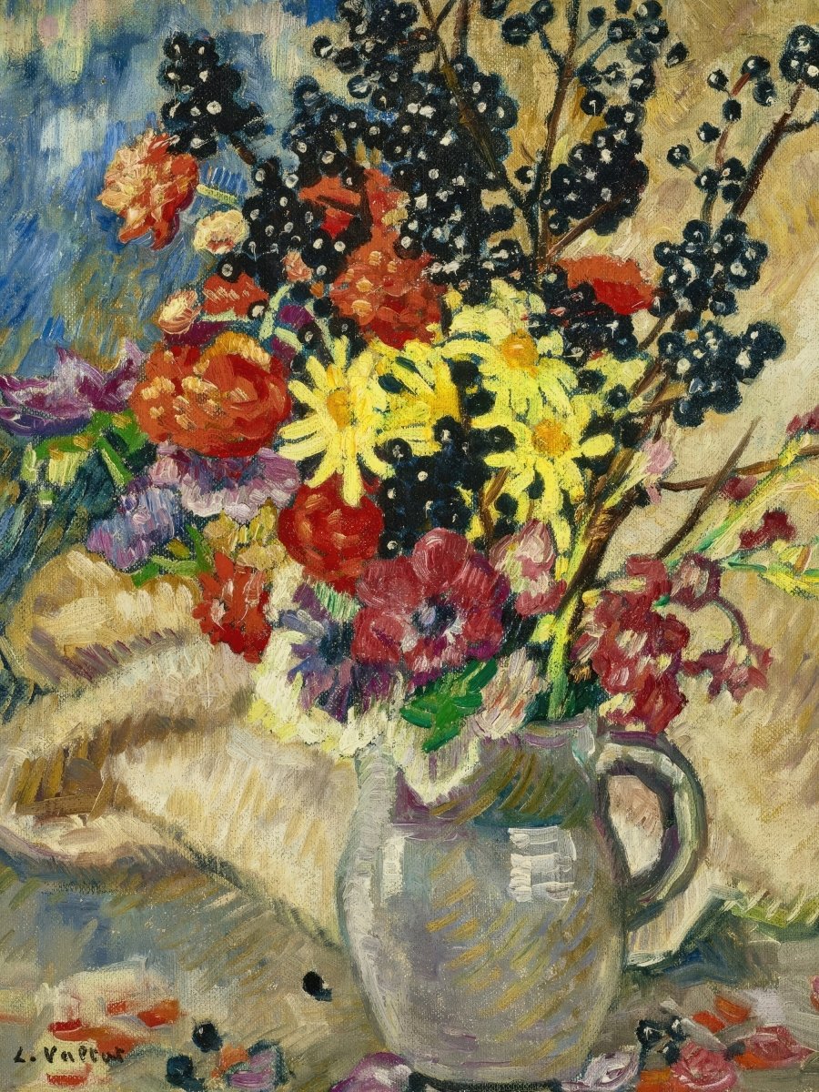 Bouquet with Blackcurrant Branches | Louis Valtat | Ave Legato Art Prints