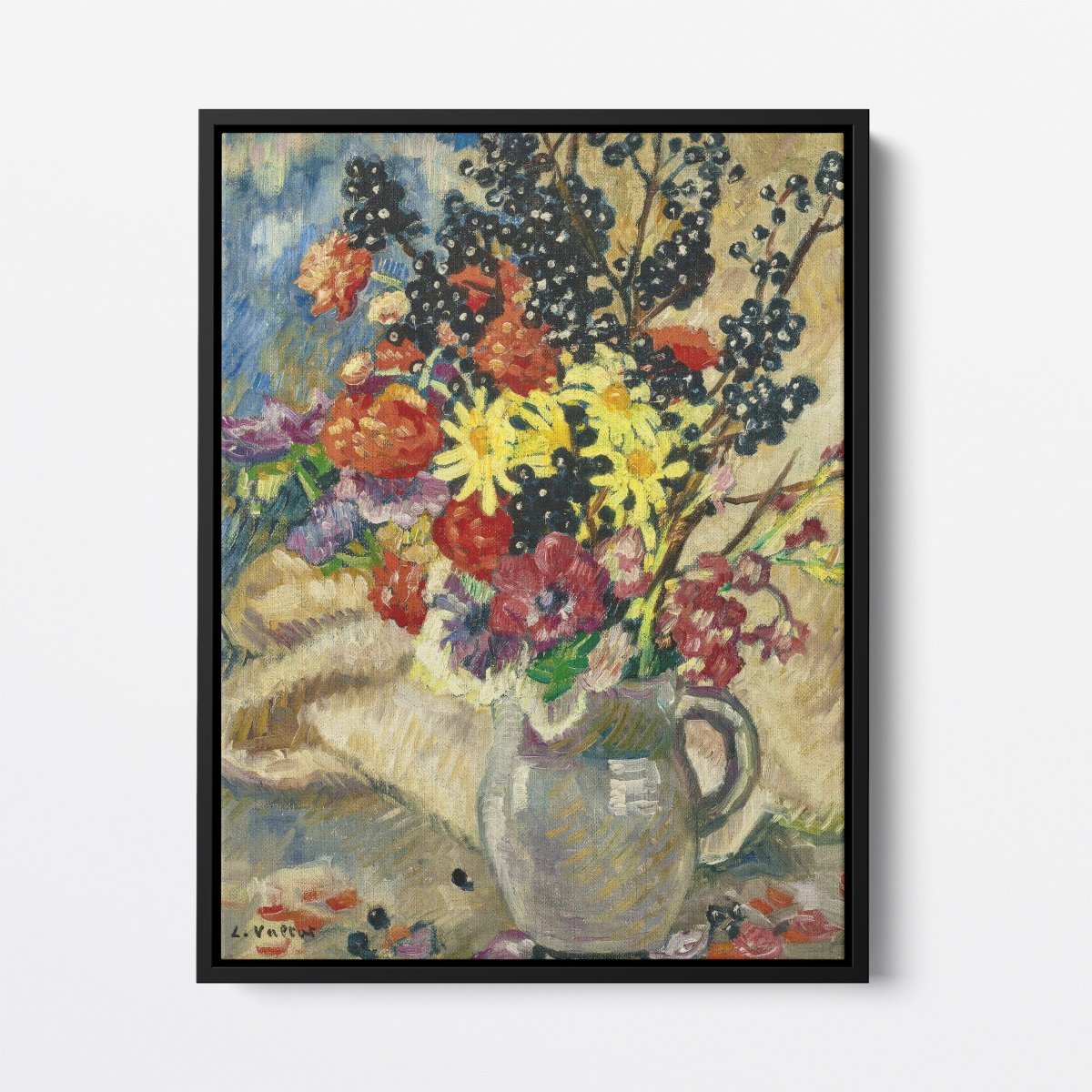 Bouquet with Blackcurrant Branches | Louis Valtat | Ave Legato Art Prints