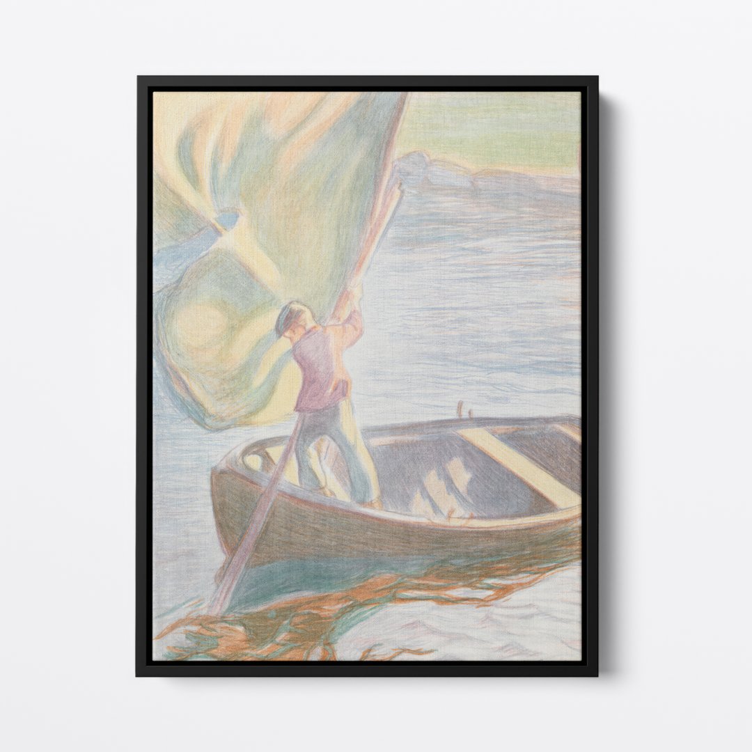 Boy and Sail | Magnus Enckell | Ave Legato Art Prints