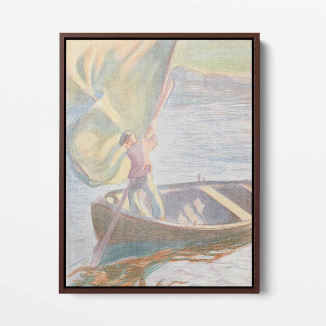 Boy and Sail | Magnus Enckell | Ave Legato Art Prints