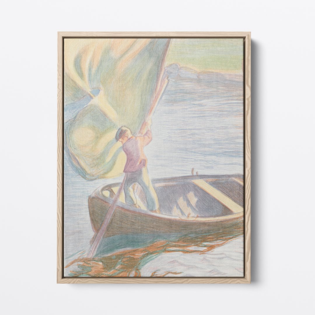 Boy and Sail | Magnus Enckell | Ave Legato | Canvas Art Prints | Vintage Artwork