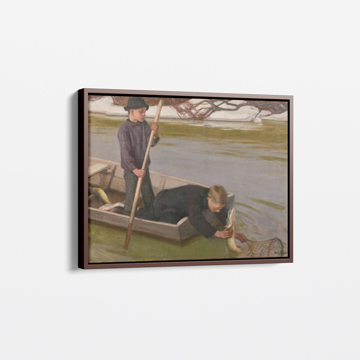 Boys Fishing (Järnefelt) | Eero Järnefelt | Ave Legato Art Prints