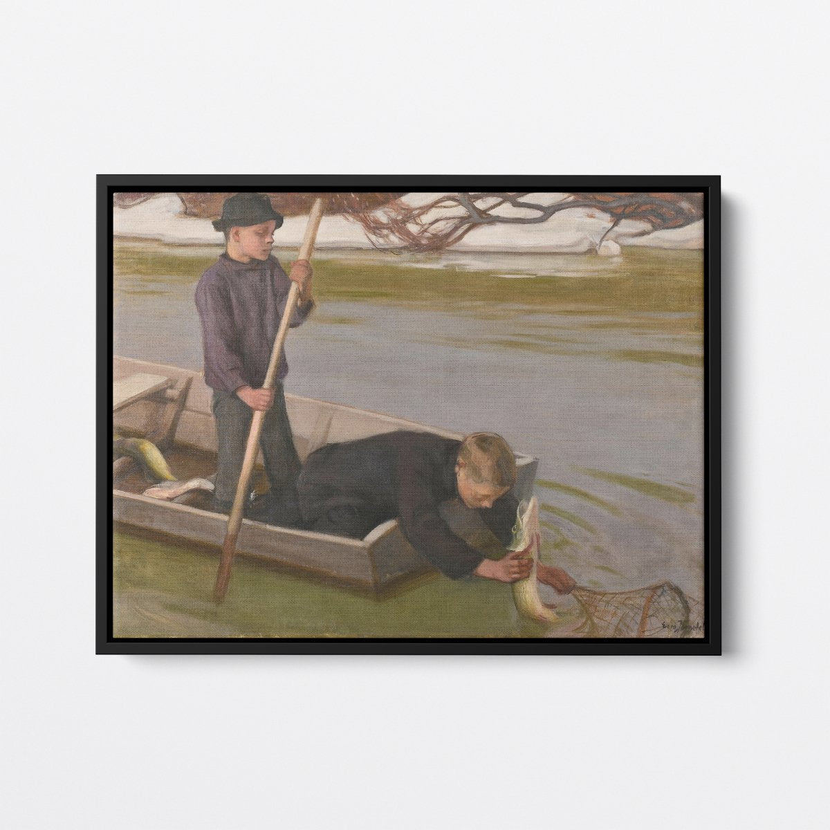 Boys Fishing (Järnefelt) | Eero Järnefelt | Ave Legato Art Prints