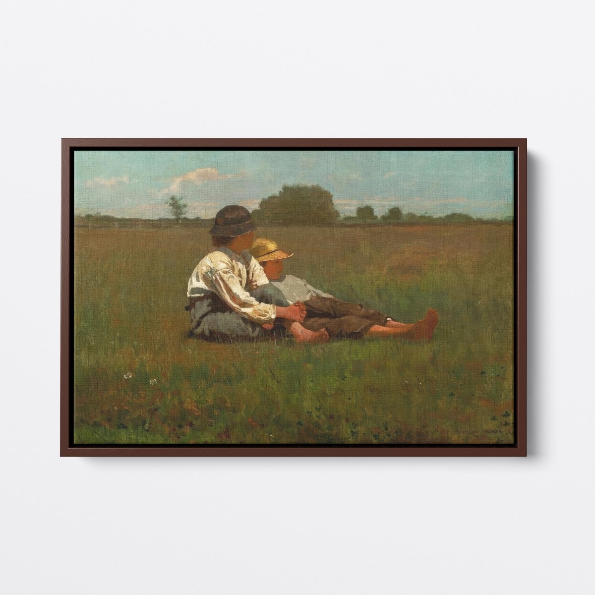 Boys In A Pasture | Winslow Homer | Ave Legato Art Prints