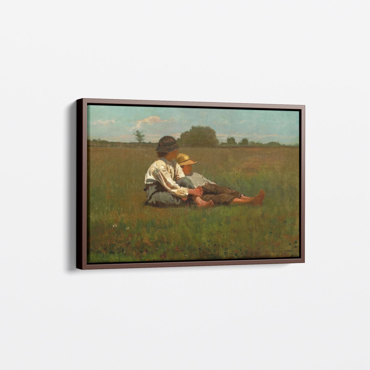 Boys In A Pasture | Winslow Homer | Ave Legato Art Prints