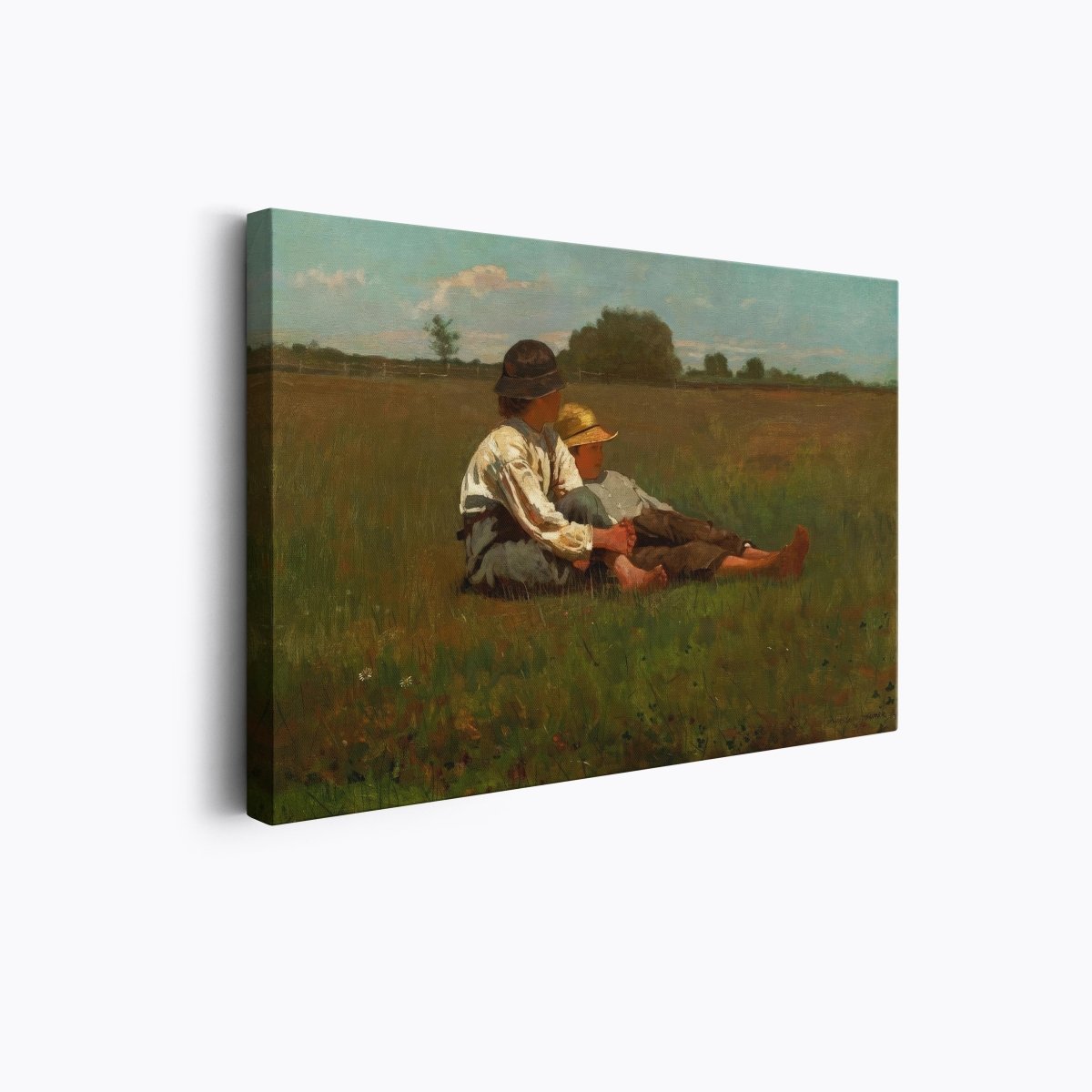 Boys In A Pasture | Winslow Homer | Ave Legato Art Prints