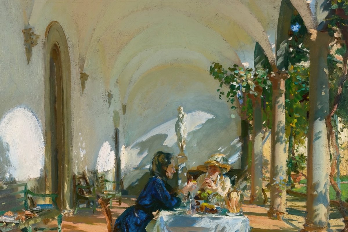 Breakfast in the Loggia | Édouard Manet | Ave Legato Art Prints