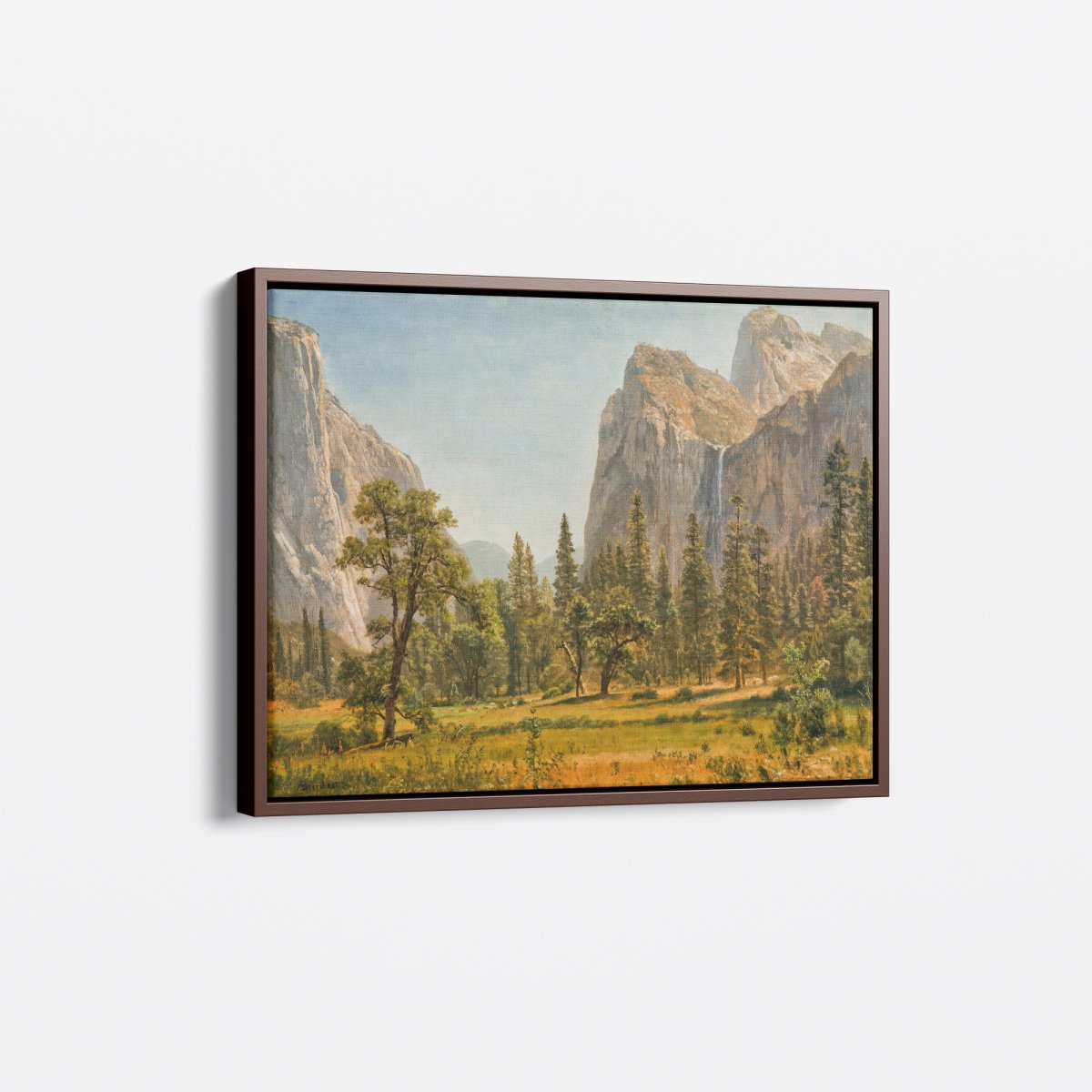 Bridal Veil Falls, Yosemite Valley, California | Albert Bierstadt | Ave Legato Art Prints