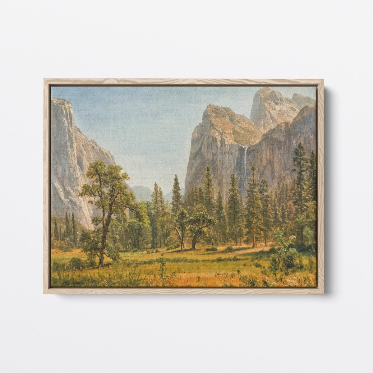 Bridal Veil Falls, Yosemite Valley, California | Albert Bierstadt | Ave Legato Art Prints