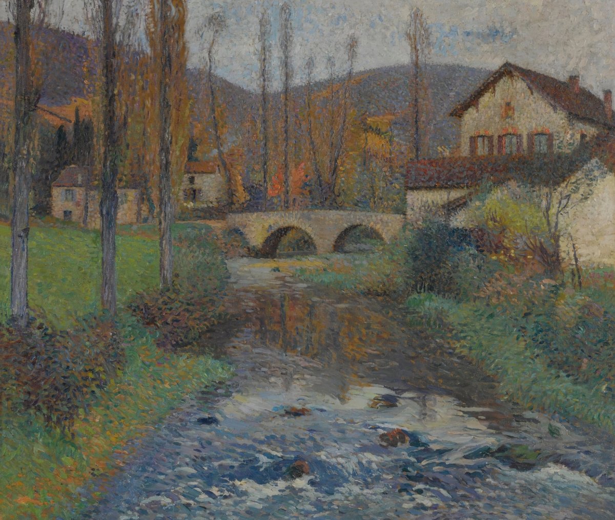 Bridge at Labastide | Henri Martin | Ave Legato Art Prints