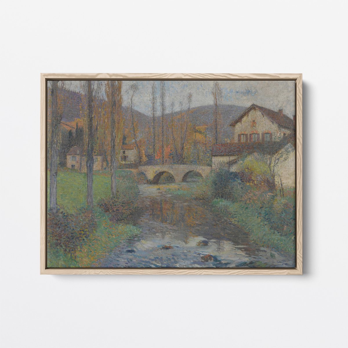 Bridge at Labastide | Henri Martin | Ave Legato | Canvas Art Prints | Vintage Artwork