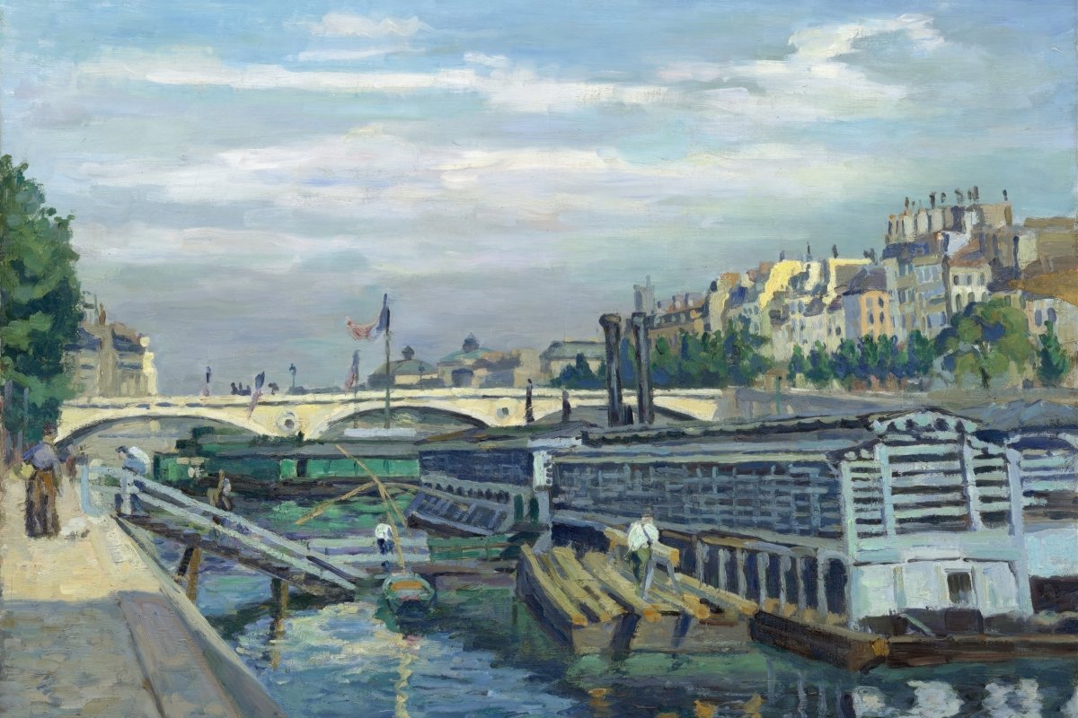 Bridge of Louis Philippe | Armand Guillaumin | Ave Legato Art Prints