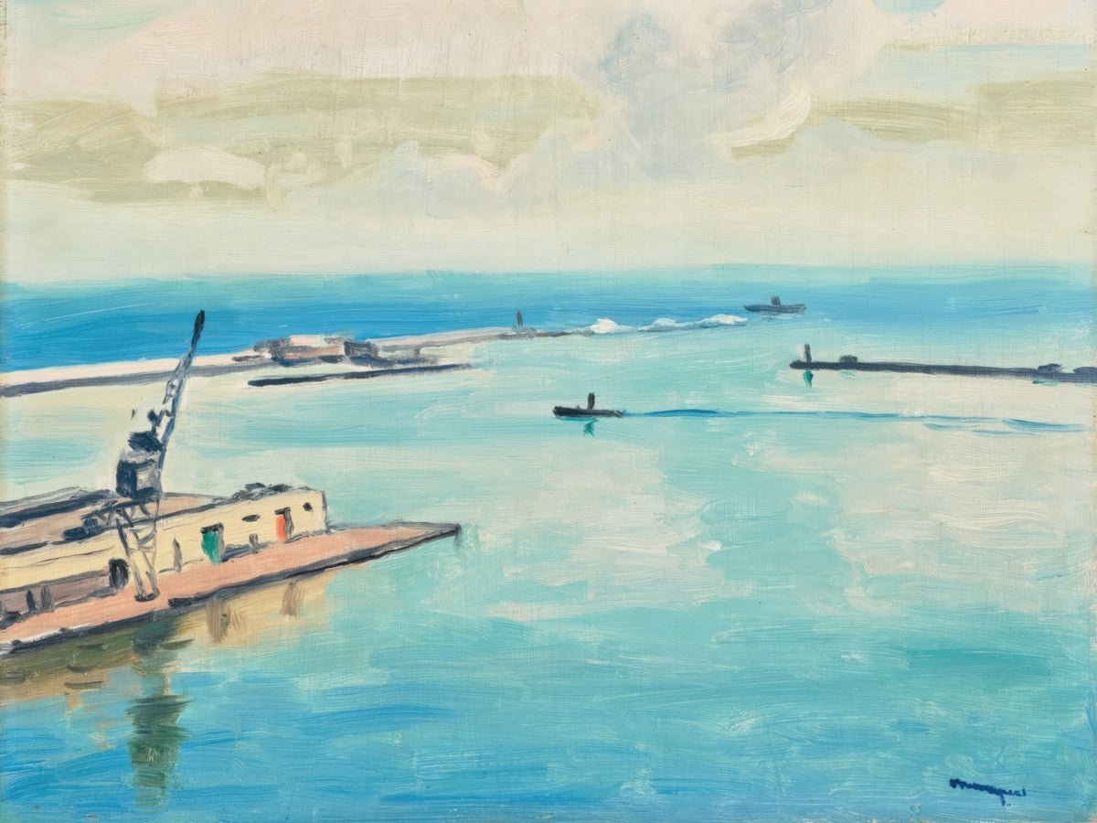 Bright Day, Port of Algiers | Albert Marquet | Ave Legato Art Prints