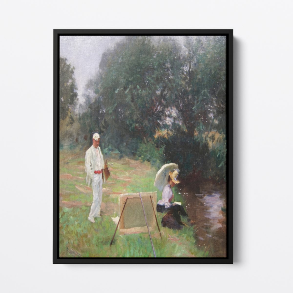 Bunker Painting at Calcot | John Singer Sargent | Ave Legato Art Prints