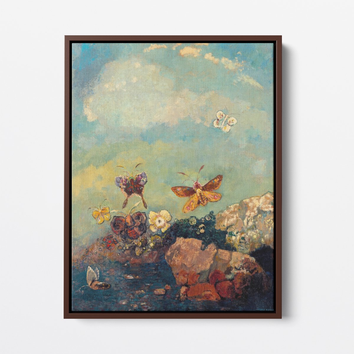 Butterflies | Odilon Redon | Ave Legato Art Prints