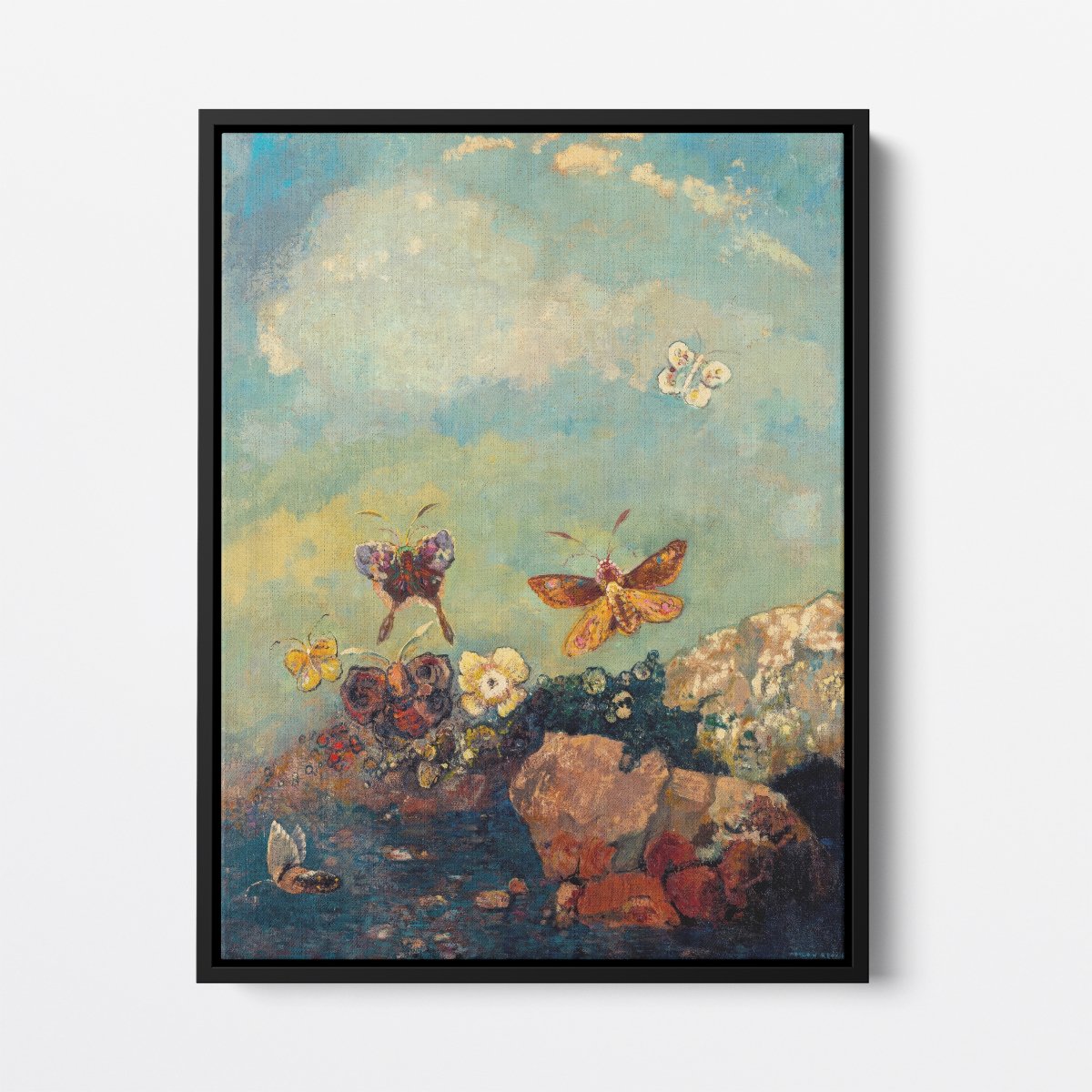 Butterflies | Odilon Redon | Ave Legato Art Prints