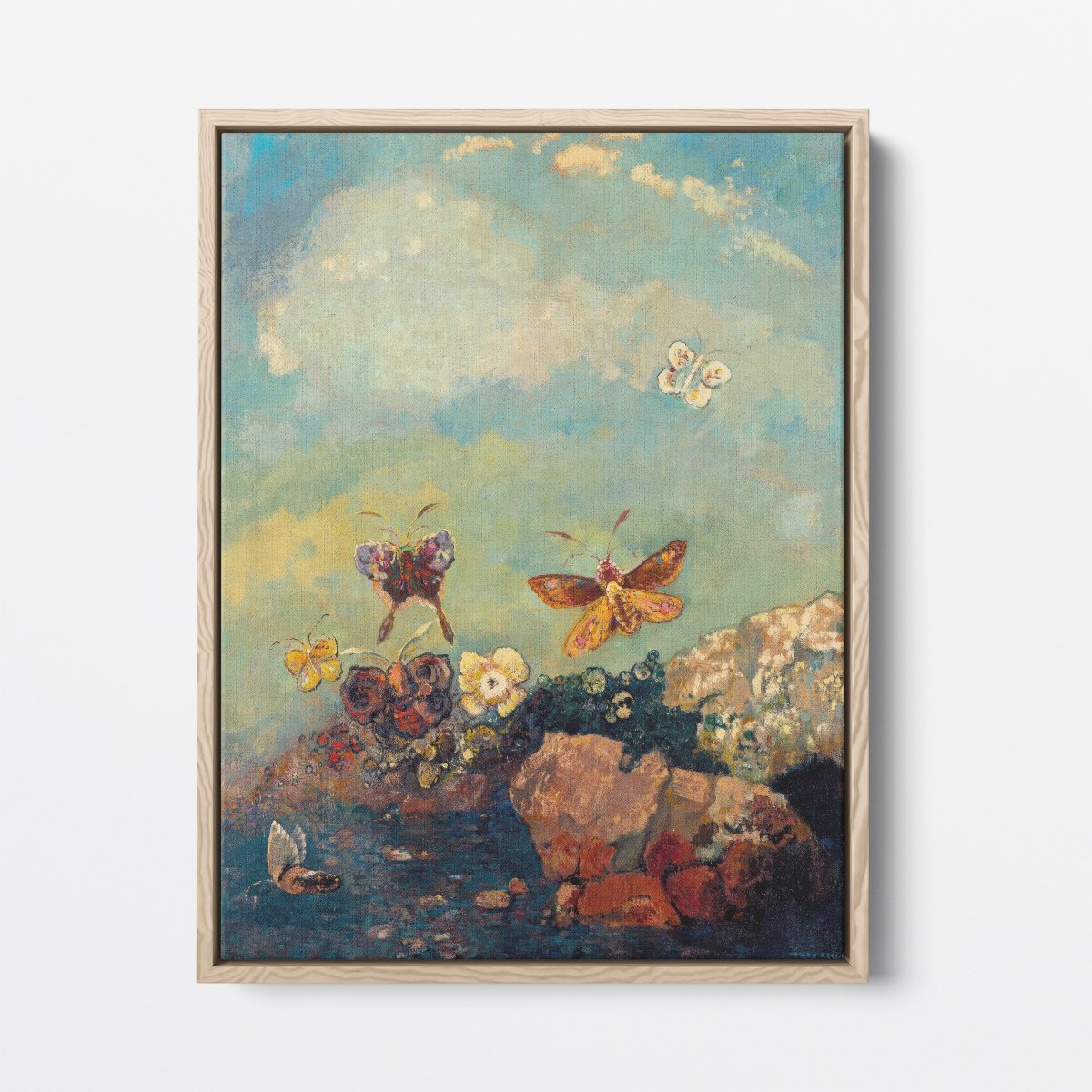 Butterflies | Odilon Redon | Ave Legato Art Prints