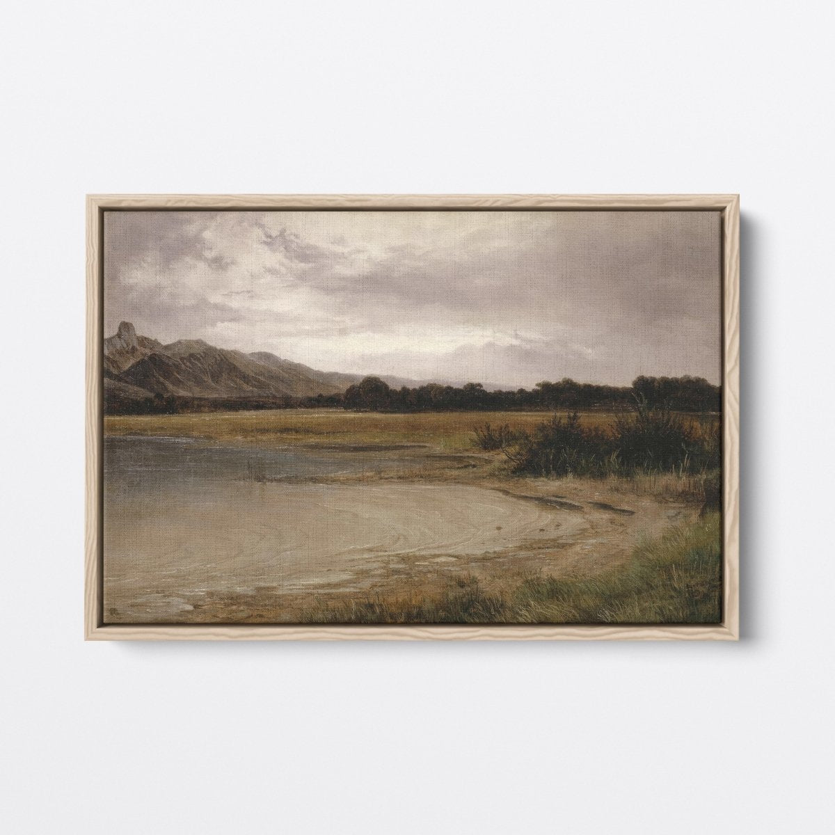 By the Lake of Thun | Alexandre Calame | Ave Legato Art Prints