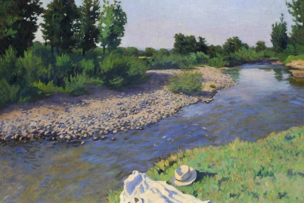 By the Stream | Karoly Ferenczy | Ave Legato Art Prints