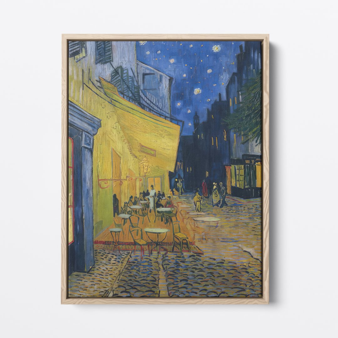 Cafe Terrace at Night | Vincent van Gogh | Ave Legato | Canvas Art Prints | Vintage Artwork