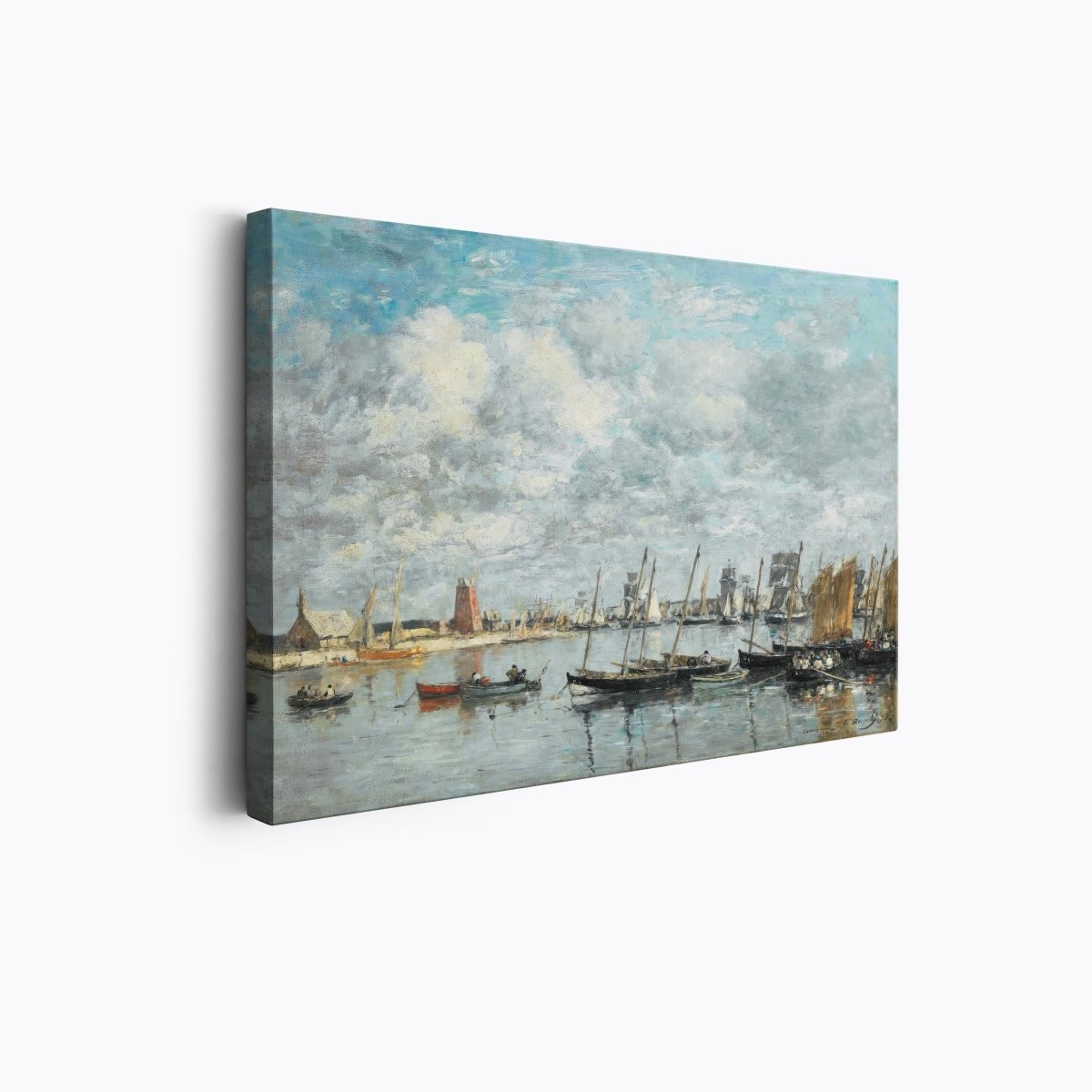 Camaret, The Harbor | Eugène Boudin | Ave Legato Art Prints