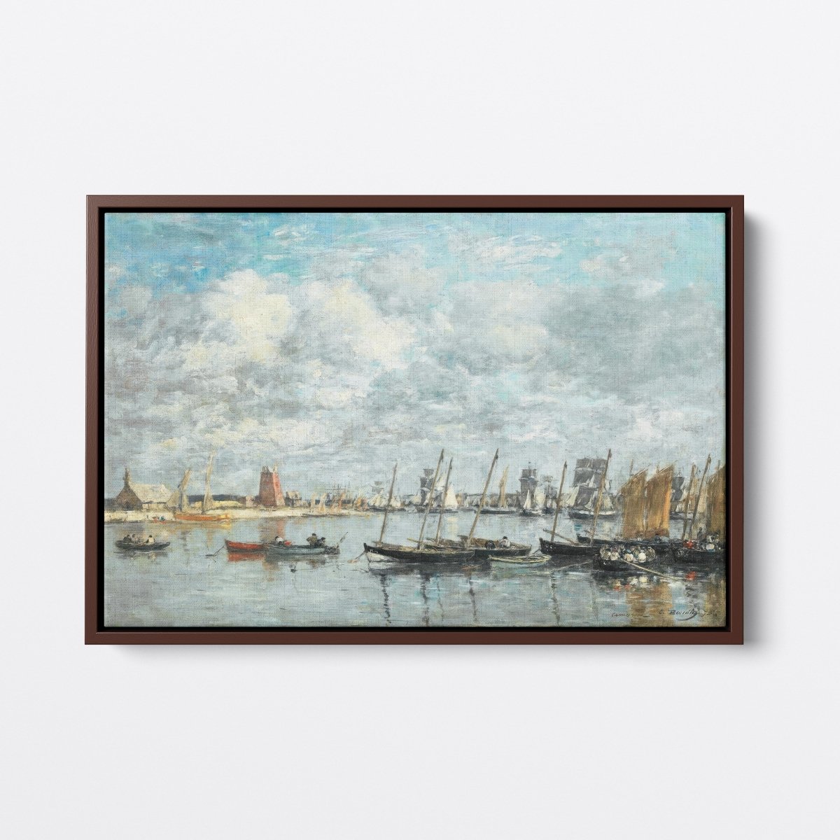 Camaret, The Harbor | Eugène Boudin | Ave Legato Art Prints