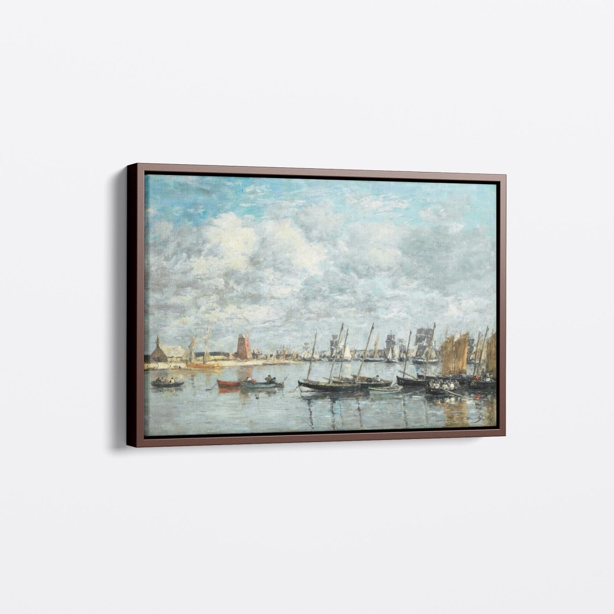 Camaret, The Harbor | Eugène Boudin | Ave Legato Art Prints