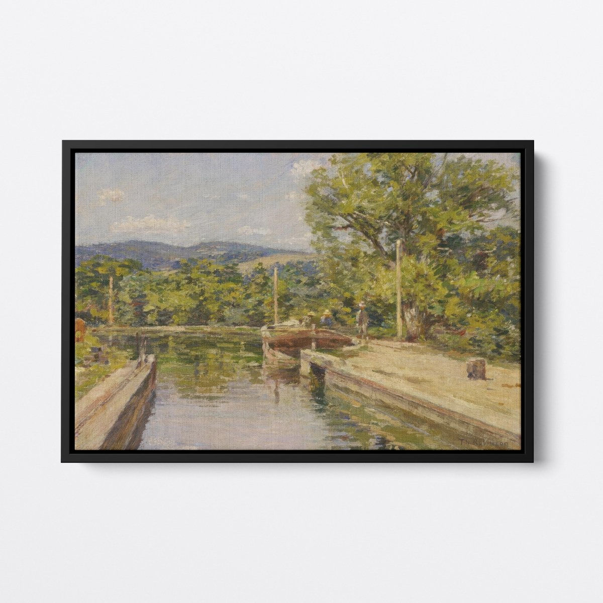 Canal Scene | Theodore Robinson | Ave Legato Art Prints