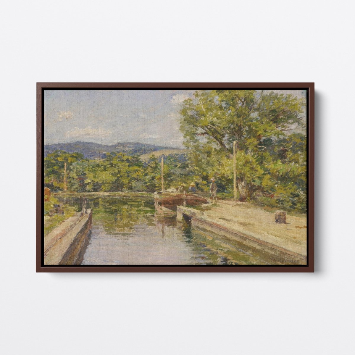 Canal Scene | Theodore Robinson | Ave Legato Art Prints