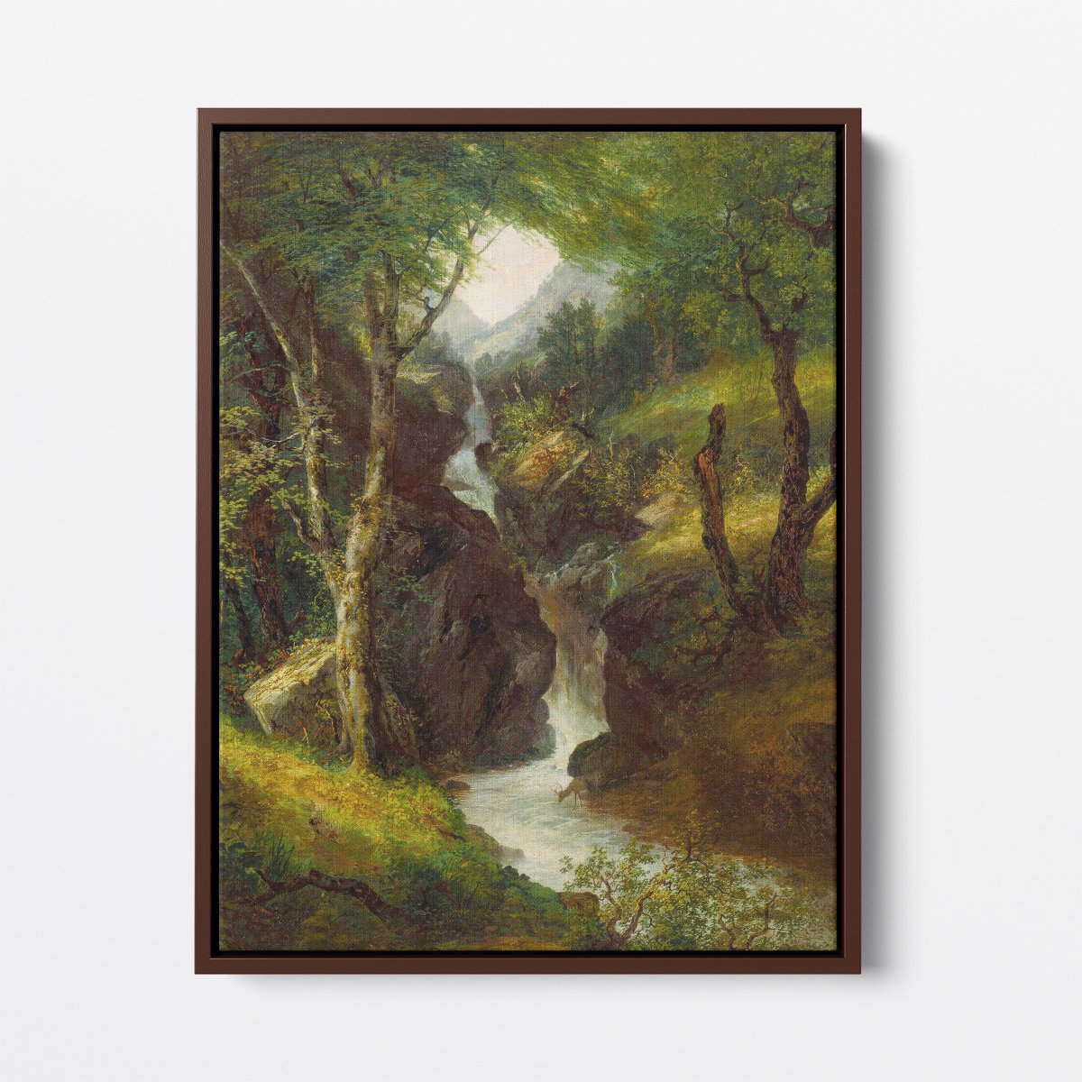 Cascade in the Forest | John Kensett | Ave Legato Art Prints