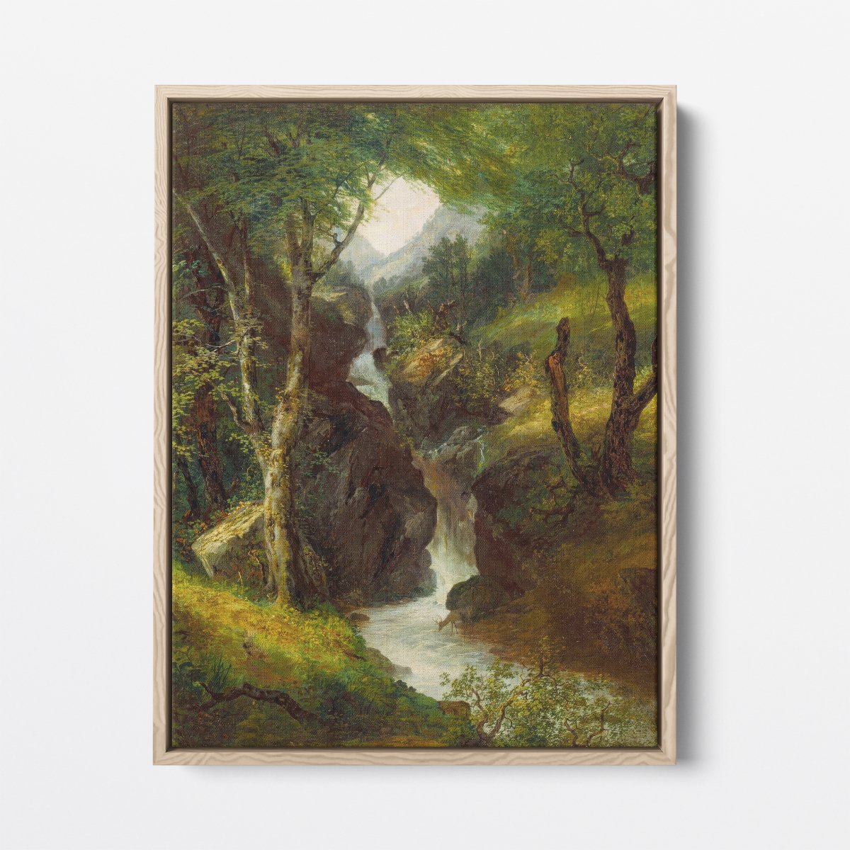 Cascade in the Forest | John Kensett | Ave Legato Art Prints