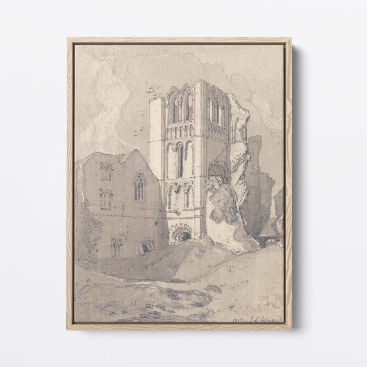 Castle Acre Priory, Norfolk | John Cotman | Ave Legato Art Prints