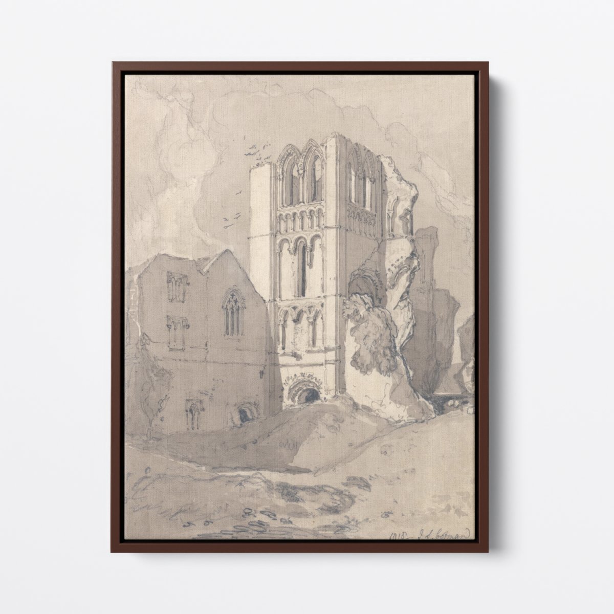 Castle Acre Priory, Norfolk | John Cotman | Ave Legato Art Prints
