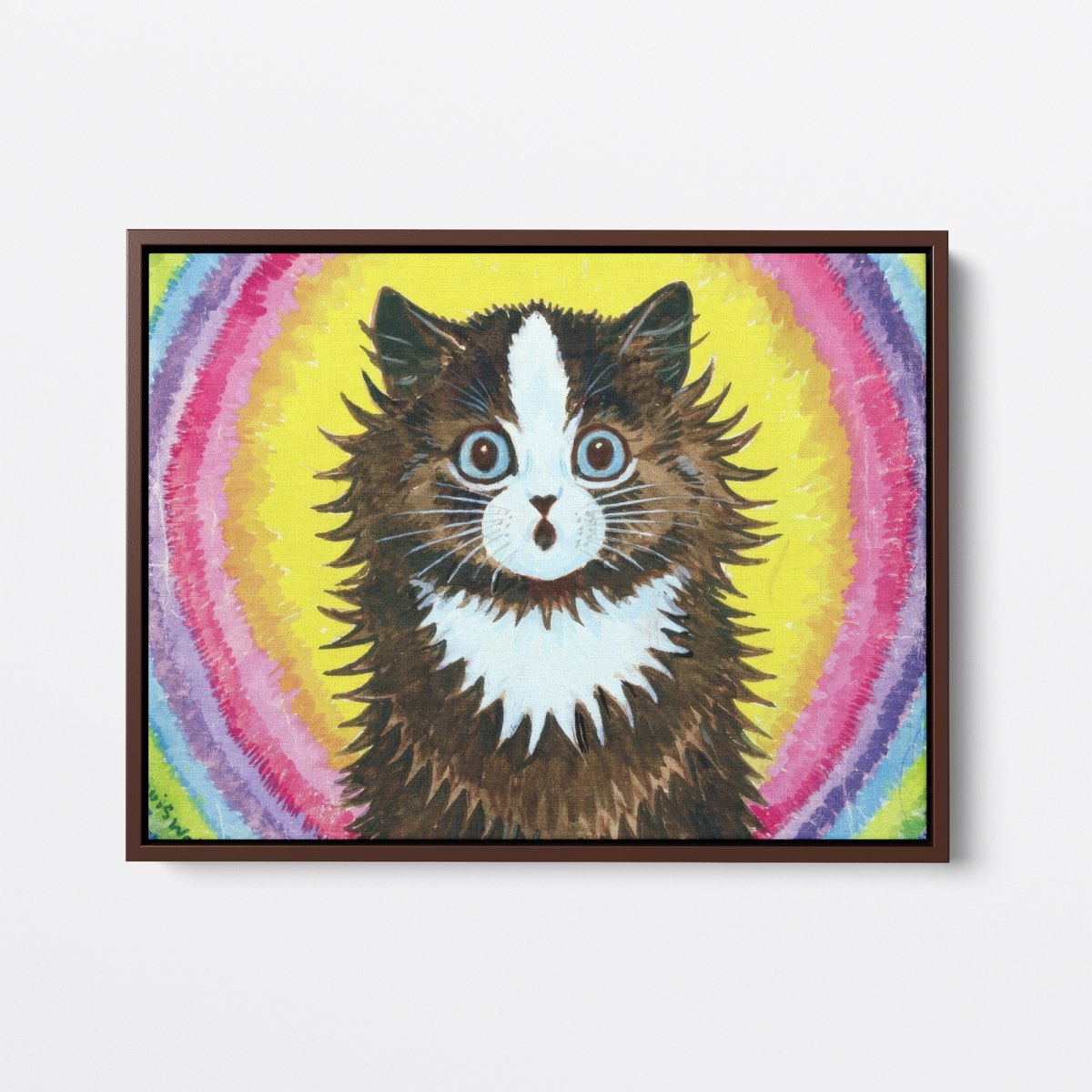 Cat in a Rainbow | Louis Wain | Ave Legato Art Prints